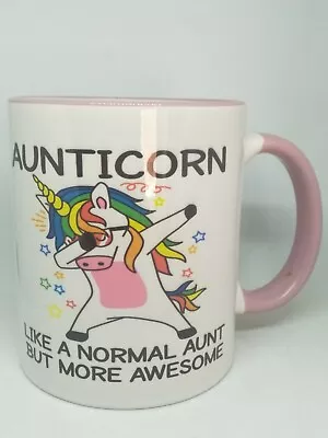 $23.95 • Buy Aunticorn Mug Coffee Tea Rude Humour Funny Aunt Aunty Unicorn