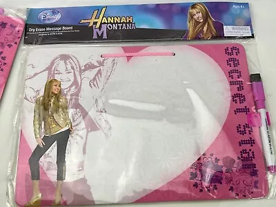 Hannah Montana Dry Erase Activities SEALED  White Board Miley Cyrus Disney • $19.99