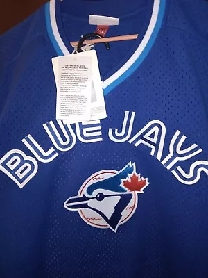 Authentic Mitchell & Ness Toronto Blue Jays #29 Baseball Jersey New Mens $90 • $49.29