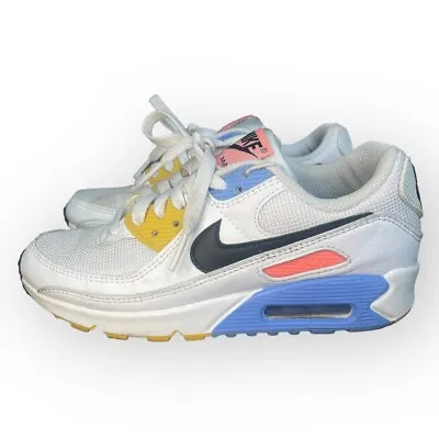 Nike Air Max 90 Solar Flare Womens Sneakers Shoes Size 4 CZ3950-100 RARE • £44.99