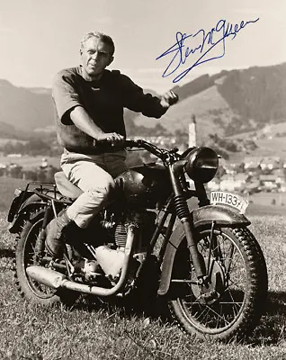 STEVE McQUEEN Screen Legend Action Great 8x10 Photograph AUTOGRAPH Reprint • $10.99