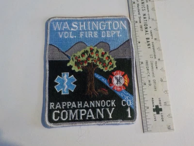 $9.99 • Buy Rappahannock County VA Co 1 WASHINGTON FIRE DEPT