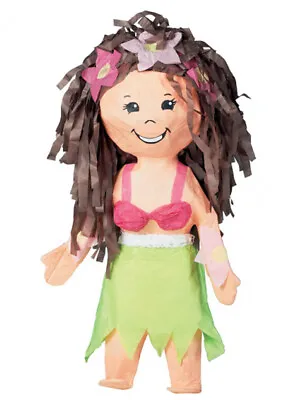 Hawaiian Hula Girl Luau Pinata Mexican Birthday Party Game Decoration New • £9.97