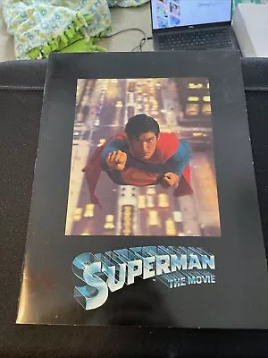 Vintage Original 1978 SUPERMAN THE MOVIE Souvenir Theatre Program NM Sharp! • $9.99