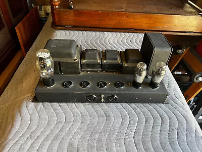 Working 1930's Webster Electric 2A3 Mono Tube Amplifier • $288.88