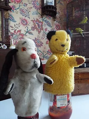 Sooty And Sweep Hand Puppets • £15