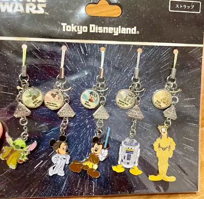 Disney Parks STAR WARS Mickey Mouse & Friends Strap Set  Tokyo Disneyland  Japan • $55