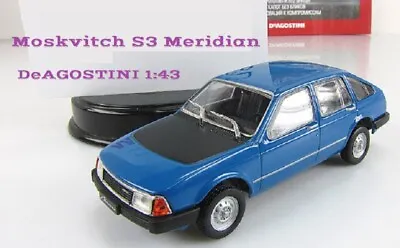 Moskvitch AZLK-2141  S-3 1:43 DeAGOSTINI 1974 Soviet Hatchback Mod+mag86 • $8.80