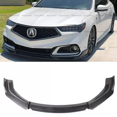 For Acura Integra Front Bumper Lip Spoiler Splitter Diffuser Carbon Fiber  • $70