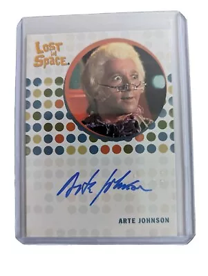 Arte Johnson As Fedor The Complete Lost In Space Auto Card • £29.99