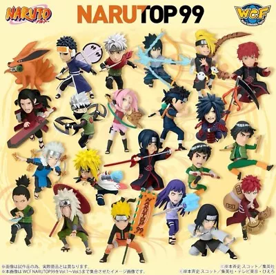 NARUTO World Collectable Figure WCF NARUTOP 99 Vol.1~5set Japan BANDAI Unopened • $62