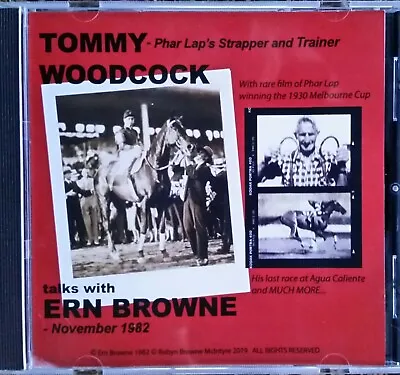 Unique Dvd/rare Film Of Phar Lap Racing And More/unique Interview With Tommy • $35