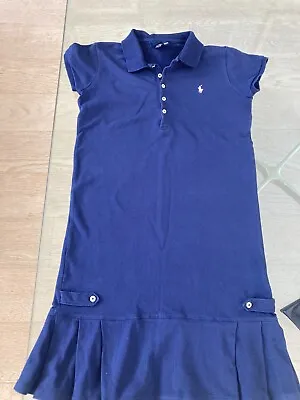 £4.99 • Buy Ralph Lauren Girl Polo Dress Size 16 Years