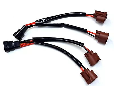 Splitter Wire U 9006 HB4 Two Harness Fog Light Female Male Plug Adapter Socket • $14.25