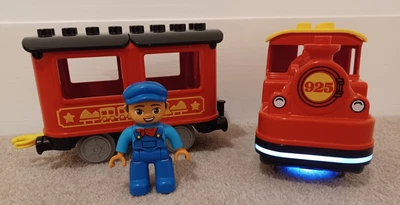£29.99 • Buy Lego Duplo Town Steam Train Only (10874 Track Station Toy Push & Go Motor)
