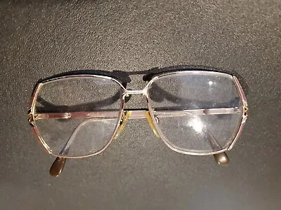 Eyeglasses Frames Vintage 1980s Gold Color Women's Glasses Retro VTG • $8.99