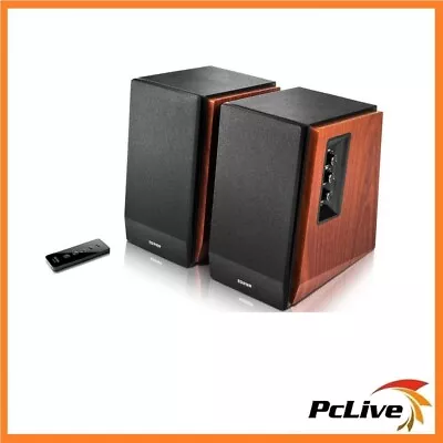 Edifier R1700BT Brown Bluetooth Speakers Bookshelf Bass Wireless Remote Gaming • $164.90