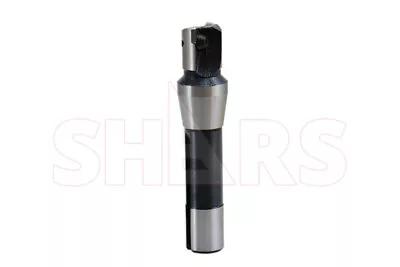 SHARS 1  R8 90° Indexable End Mill + 2 TPG22 Inserts W/Certificate $73.24 Off P[ • $35.95