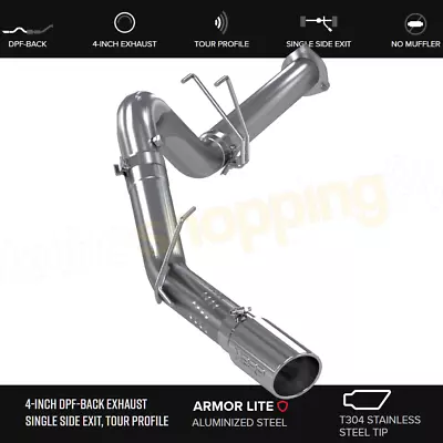 MBRP S6287AL 4  Exhaust For 11-16 Ford F-250/F-350 Super Duty 6.7L Power Stroke • $364.99