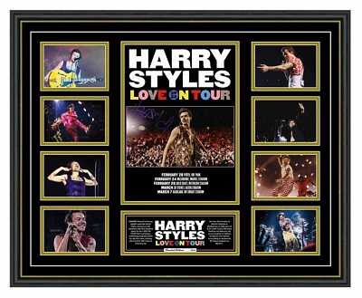 $119.99 • Buy Harry Styles Love On Tour 2023 Australia Signed Ltd Edition Framed Memorabilia