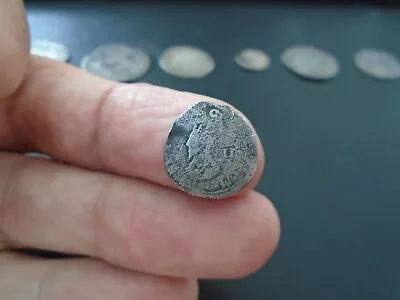 £0.99 • Buy KING Charles 1st Silver Hammered HALF GROAT Detecting Find Very Fine Example
