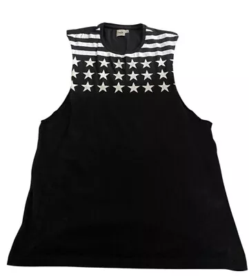 Mens American Flag Vest Size Medium • £9.99