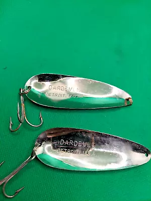 Old Lure Vintage Dardevle Spoons. • $7.99