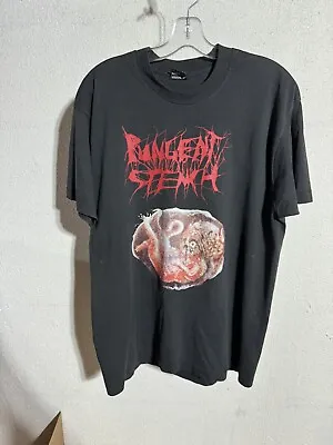 Vintage 1990 Pungent Stench Fetus T Shirt XL Death Metal Malevolent Creation 90s • $225