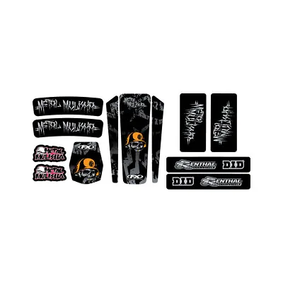 Factory Effex Metal Mulisha Decal Sticker Fender Swingarm Fork Trim Kit 22-50560 • $54.95