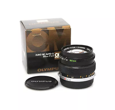 Olympus 50mm F/1.4 Zuiko Prime Lens - OM Mount • £199.99