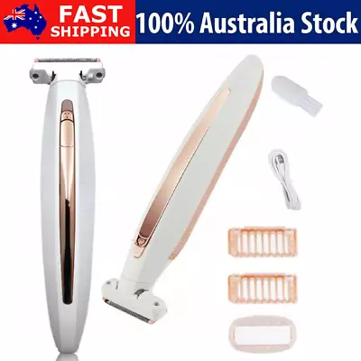 USB Electric Lady Women Shaver Hair Arm Leg Bikini Face Remover Razor Trimmer • $10.89