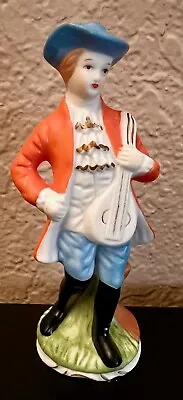 Satis-5 Vintage Porcelain Hand Painted Victorian Gentleman Musician Figurine • £4.09