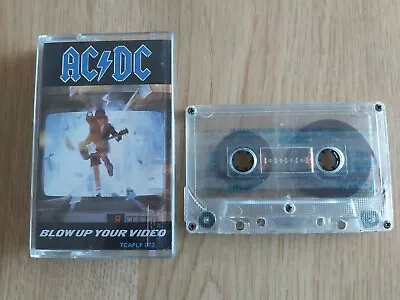 Ac/dc Acdc Blow Up Your Video Australian Cassette Tape Albert Emi • $24.95