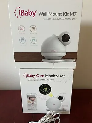IBaby Care M7 Smart WiFi Baby Monitor + IBaby Wall Mount Kit M7 • $80