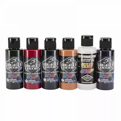 £49.25 • Buy Airbrush Paint - Wicked Fleshtone Set - 6 X 60ml #W111-00