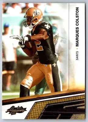 2010 Panini Absolute Memorabilia Marques Colston #61 New Orleans Saints • $1.99