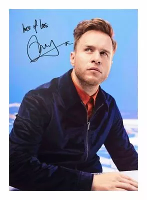 Olly Murs Autograph Signed Pp Photo Poster • £6.89