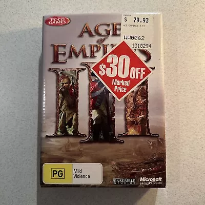 Age Of Empires III 3 PC Game • $19.95