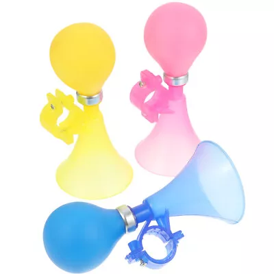  3 PCS Football Horn Bell Child Speaker For Bike Cycling Squeeze • £9.58