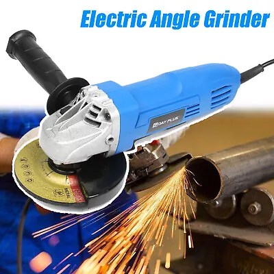 Angle Grinder 115mm 4.9 Inch 240V Power 12000rpm Electric Grinding Sander Corded • £18.50