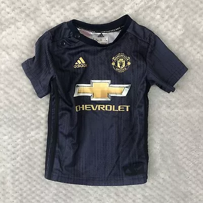 Manchester United Shirt Baby Child 12-18months Adidas Parley  • £13.95