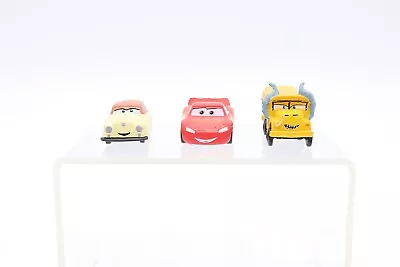 Disney/Pixar's Cars Mini Cake Toppers Set Of 3 • £3.86