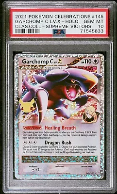 $38.99 • Buy PSA 10 GEM MINT Garchomp C Lv. X Celebrations Classic Collection Holo Pokémon