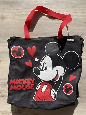 Disney Mickey Mouse True Original Canvas Tote Bag Heart Icon Head Bag • $11