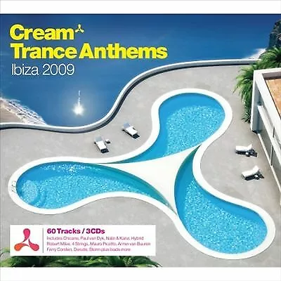 Various Artists : Cream Trance Anthems: Ibiza 2009 CD 3 Discs (2009) Great Value • £3.29