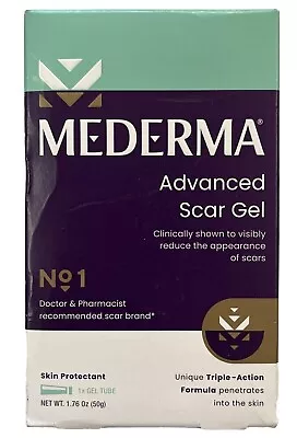 Mederma Advanced Scar Gel  1.76 Oz. Tube Exp 04/2024 New Imperfect Box • $10.99