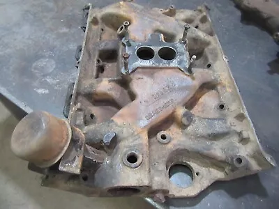 1960s Ford 352 390 Engine Motor Two Barrel Intake Manifold C2AE9425D #3 • $89.99