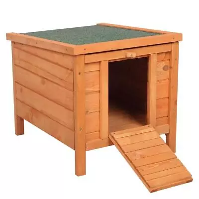 Cat House Outside Weatherproof Rabbit Hutch Small Wooden Small Pet House • $41.98