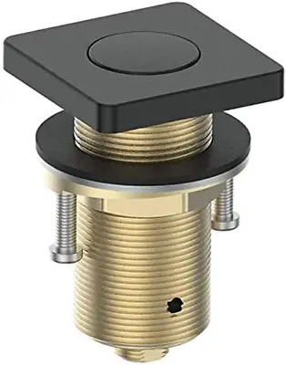 ALL Brass Air Switch Button For Sink Top Counter Top Garbage Disposal Part(Squar • £44