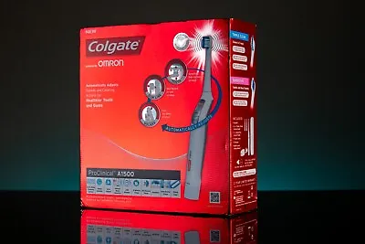 Colgate Omron ProClinical A1500 Sonic Electric Toothbrush New In Box • £159